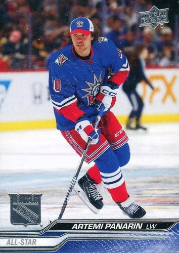 #683b Artemi Panarin - New York Rangers - 2023-24 Upper Deck Hockey