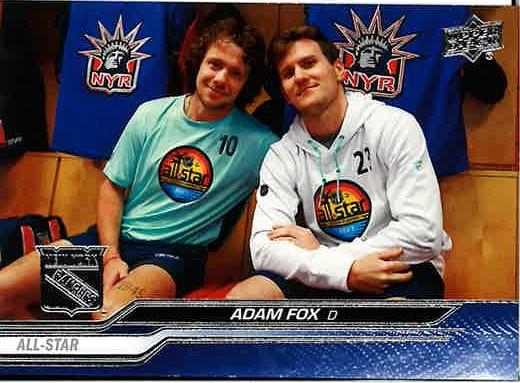 #685b Adam Fox - New York Rangers -2023-24 Upper Deck Hockey