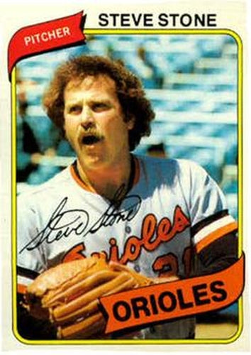 #688 Steve Stone - Baltimore Orioles - 1980 Topps Baseball