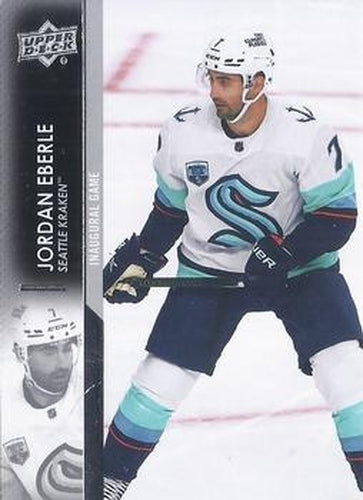 #689 Jordan Eberle - Seattle Kraken - 2021-22 Upper Deck Hockey
