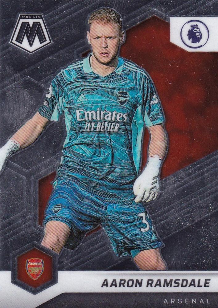 #68 Aaron Ramsdale - Arsenal FC - 2021-22 Panini Mosaic Premier League Soccer