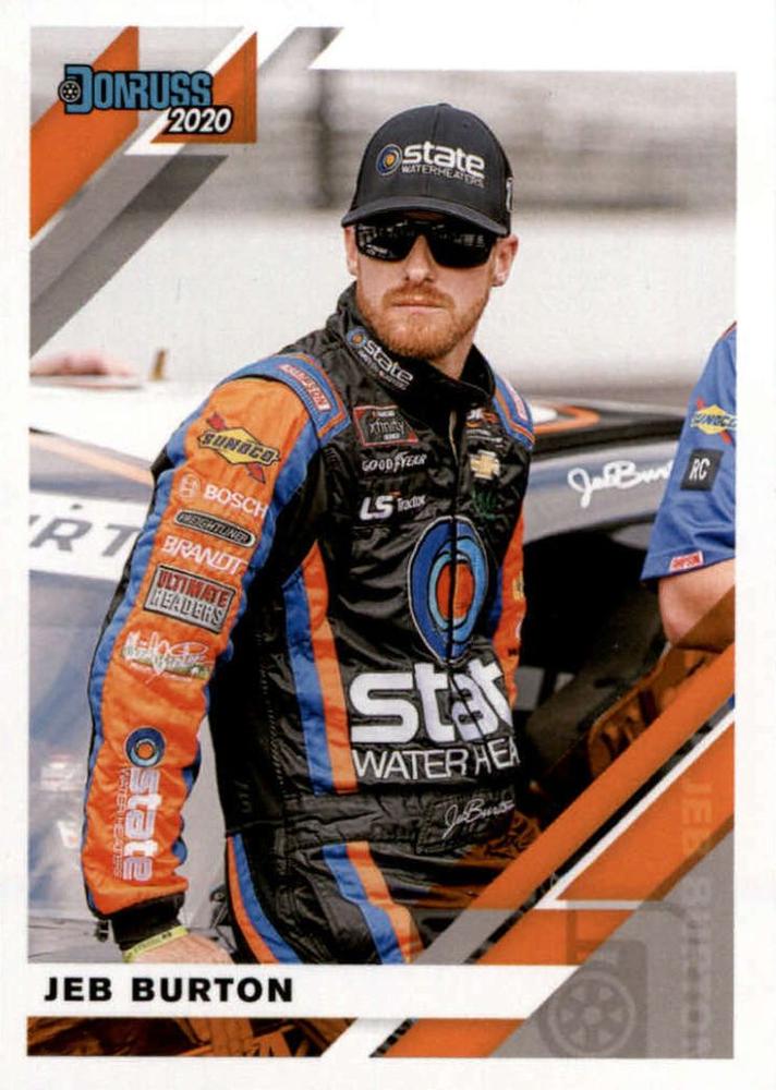 #68 Jeb Burton - JR Motorsports - 2020 Donruss Racing