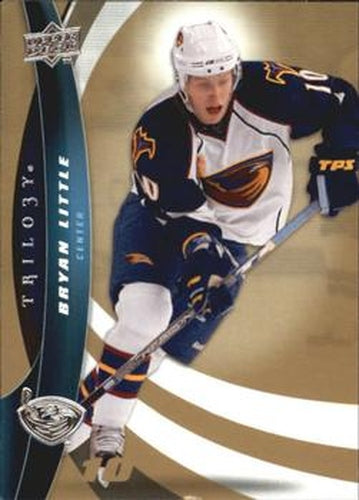 #68 Bryan Little - Atlanta Thrashers - 2009-10 Upper Deck Trilogy Hockey