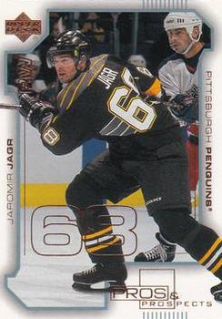 #68 Jaromir Jagr - Pittsburgh Penguins - 2000-01 Upper Deck Pros & Prospects Hockey
