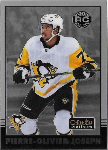 #R-68 Pierre-Olivier Joseph - Pittsburgh Penguins - 2020-21 O-Pee-Chee Platinum - Retro Hockey