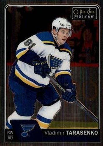 #68 Vladimir Tarasenko - St. Louis Blues - 2016-17 O-Pee-Chee Platinum Hockey
