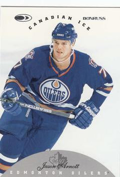 #68 Jason Arnott - Edmonton Oilers - 1996-97 Donruss Canadian Ice Hockey