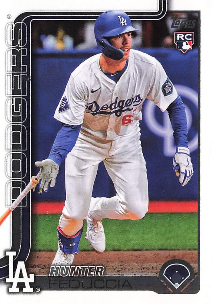 #68 Hunter Feduccia - Los Angeles Dodgers - 2025 Topps Baseball