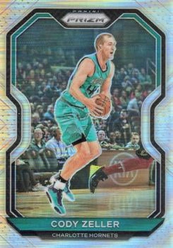 #68 Cody Zeller - Charlotte Hornets - 2020-21 Panini Prizm - Silver Prizms Basketball