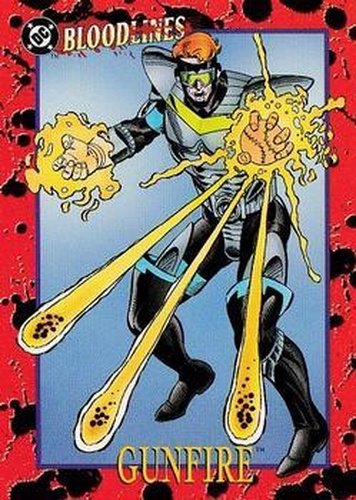 #68 Gunfire - 1993 SkyBox DC Comics Bloodlines