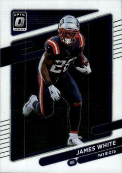 #68 James White - New England Patriots - 2021 Donruss Optic Football
