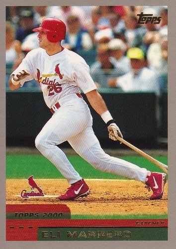 #68 Eli Marrero - St. Louis Cardinals - 2000 Topps Baseball