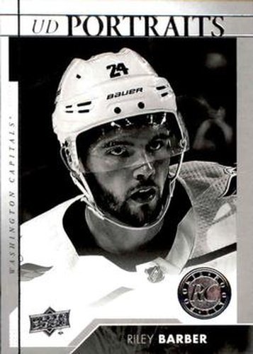 #P-68 Riley Barber - Washington Capitals - 2017-18 Upper Deck - UD Portraits Hockey