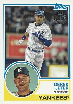 #83-68 Derek Jeter - New York Yankees - 2018 Topps - 1983 Topps Baseball 35th Anniversary Baseball