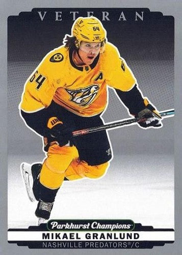 #68 Mikael Granlund - Nashville Predators - 2022-23 Parkhurst Champions - Silver Hockey