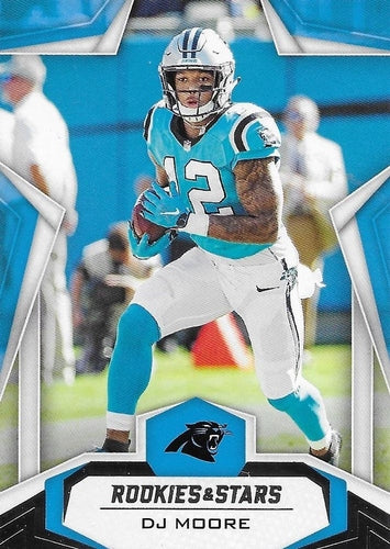 #68 DJ Moore - Carolina Panthers - 2019 Panini Rookies & Stars Football