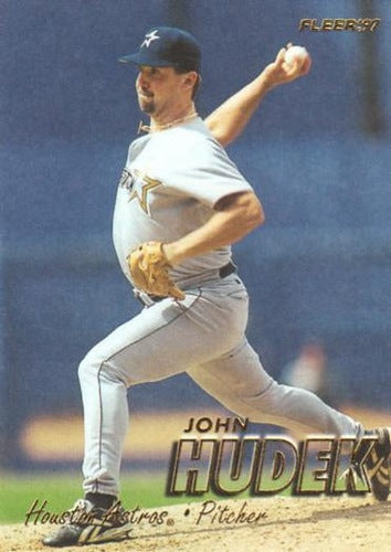 #694 John Hudek - Houston Astros - 1997 Fleer Baseball