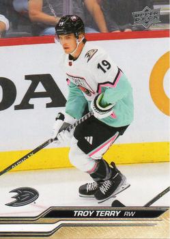 #695 Troy Terry - Anaheim Ducks -2023-24 Upper Deck Hockey