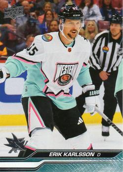 #696 Erik Karlsson - San Jose Sharks -2023-24 Upper Deck Hockey