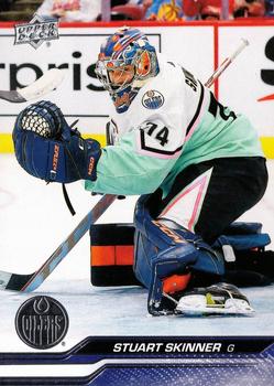 #697 Stuart Skinner - Edmonton Oilers -2023-24 Upper Deck Hockey