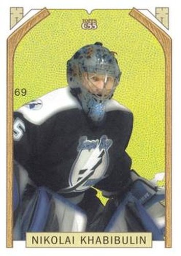 #69 Nikolai Khabibulin - Tampa Bay Lightning - 2003-04 Topps C55 Hockey