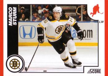 #69 Marco Sturm - Boston Bruins - 2010-11 Score Hockey