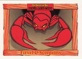 #69 Fievel & Scorpions - 1991 Impel An American Tail: Fievel Goes West