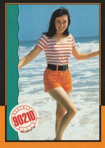 #69 Happy Actress - 1991 Topps Beverly Hills 90210