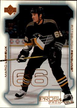 #69 Mario Lemieux - Pittsburgh Penguins - 2000-01 Upper Deck Pros & Prospects Hockey