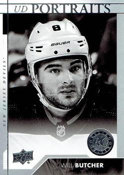 #P-69 Will Butcher - New Jersey Devils - 2017-18 Upper Deck - UD Portraits Hockey