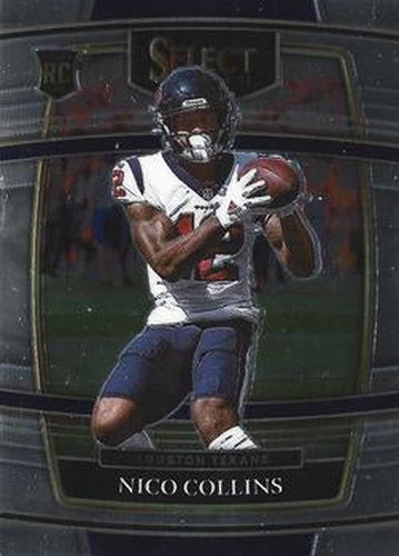 #69 Nico Collins - Houston Texans - 2021 Panini Select Football