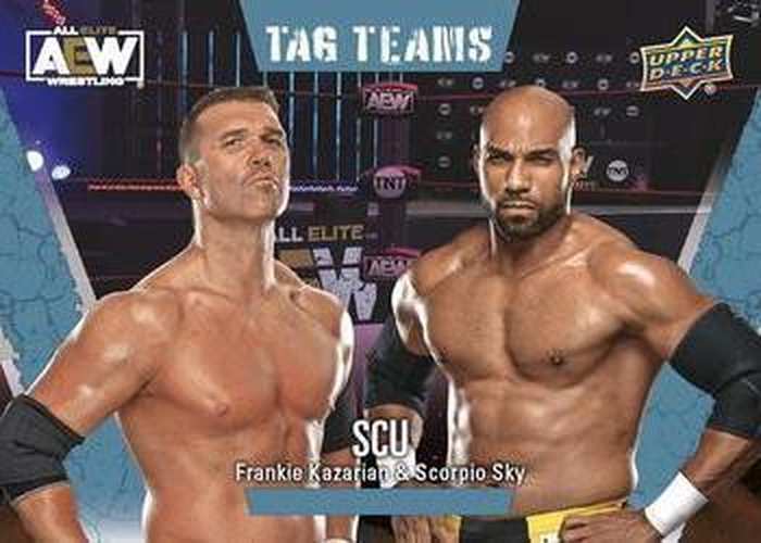 #69 Frankie Kazarian / Scorpio Sky - 2021 Upper Deck AEW Wrestling
