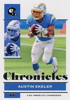 #69 Austin Ekeler - Los Angeles Chargers - 2021 Panini Chronicles Football