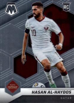 #69 Hasan Al-Haydos - Qatar - 2021-22 Panini Mosaic Road to FIFA World Cup Soccer