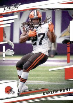 #69 Kareem Hunt - Cleveland Browns - 2022 Panini Prestige Football