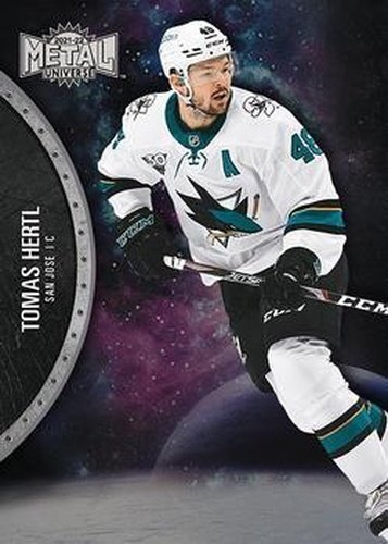 #69 Tomas Hertl - San Jose Sharks - 2021-22 Skybox Metal Universe Hockey