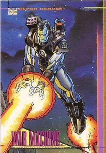 #69 War Machine - 1993 SkyBox Marvel Universe