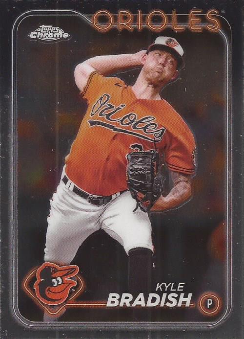 #69 Kyle Bradish - Baltimore Orioles - 2024 Topps Chrome Baseball