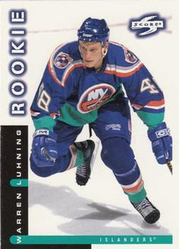 #69 Warren Luhning - New York Islanders - 1997-98 Score Hockey