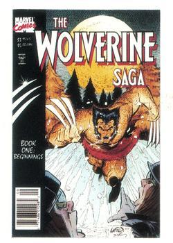 #69 The Wolverine Saga - 1991 Comic Images Marvel Comics First Covers II