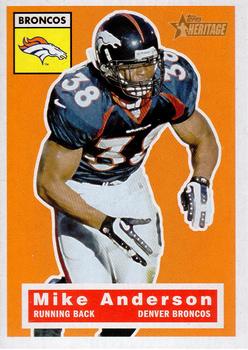 #69 Mike Anderson - Denver Broncos - 2001 Topps Heritage Football
