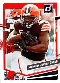 #69b Nick Chubb - Cleveland Browns - 2023 Donruss Football