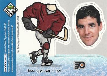 #BH6 John LeClair - Philadelphia Flyers - 1998-99 UD Choice - Bobbing Head Hockey
