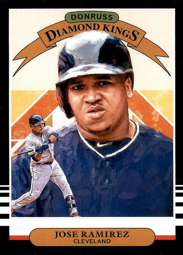 #6 Jose Ramirez - Cleveland Indians - 2019 Donruss Baseball