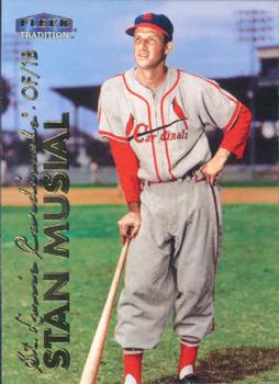 #6 Stan Musial - St. Louis Cardinals - 1999 Fleer Tradition Baseball