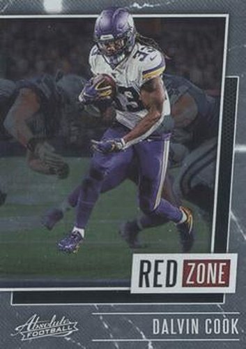 #RZ-DC Dalvin Cook - Minnesota Vikings - 2020 Panini Absolute - Red Zone Football