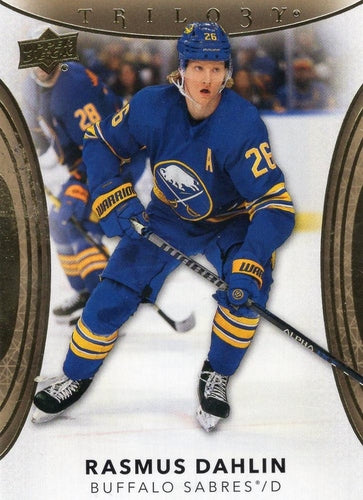 #6 Rasmus Dahlin - Buffalo Sabres - 2022-23 Upper Deck Trilogy Hockey