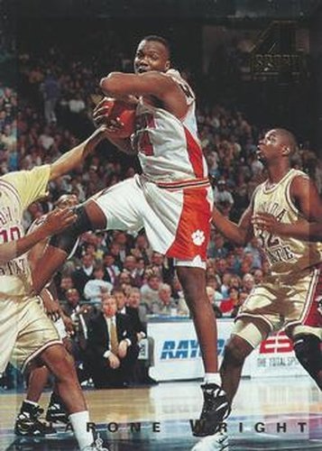 #6 Sharone Wright - Clemson Tigers / Philadelphia 76ers - 1994 Classic Four Sport
