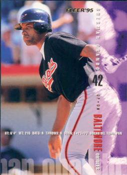 #U-6 Sherman Obando - Baltimore Orioles - 1995 Fleer Update Baseball