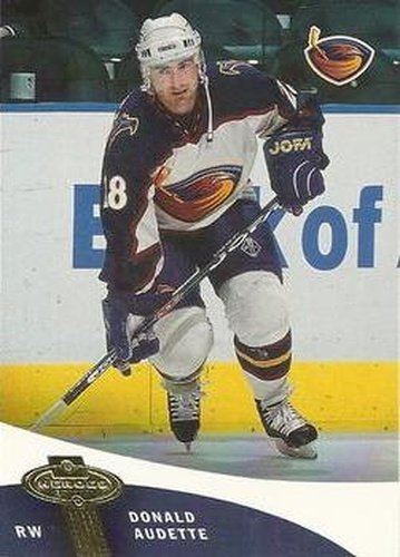 #6 Donald Audette - Atlanta Thrashers - 2000-01 Upper Deck Heroes Hockey